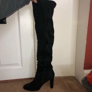Brand New Thigh High Black Boots